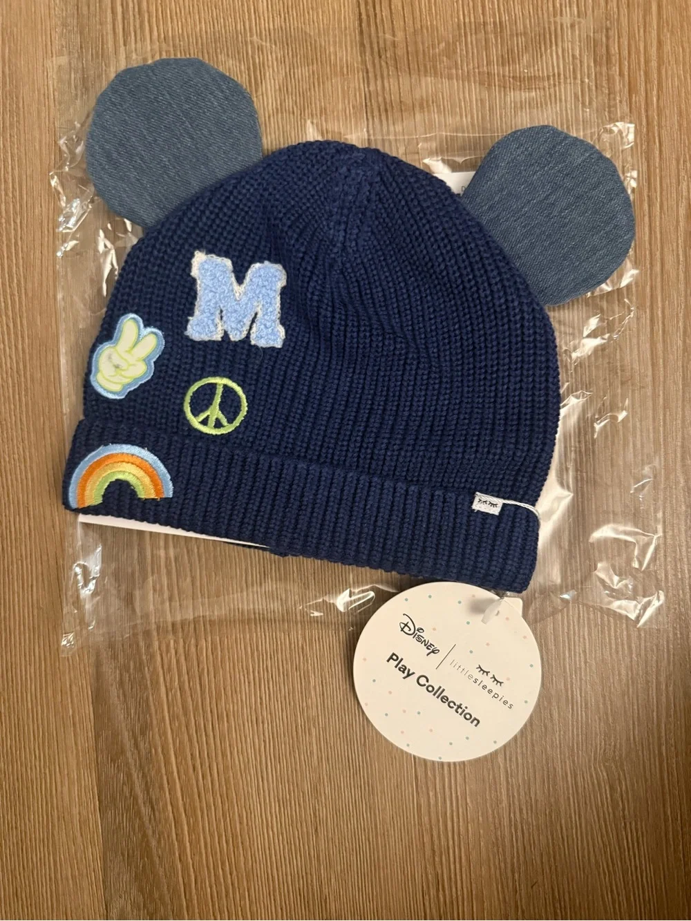 NWT Little Sleepies x Disney Mickey's Clubhouse Sweater Beanie - 2T-5
